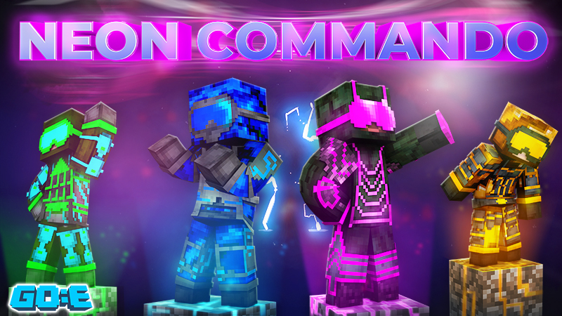 Neon Commando Key Art