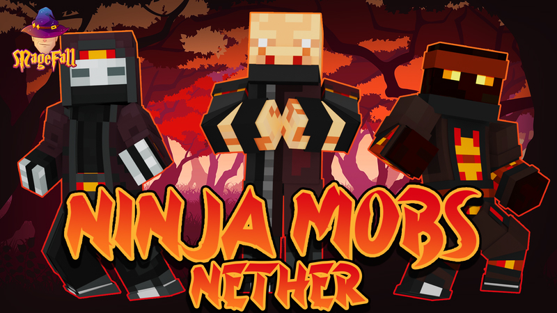 Ninja Mobs: Nether Key Art