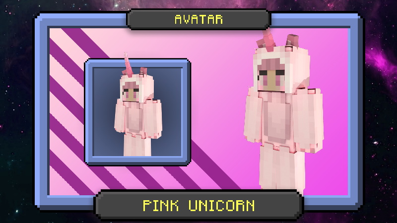 Pink Unicorn Avatar Key Art