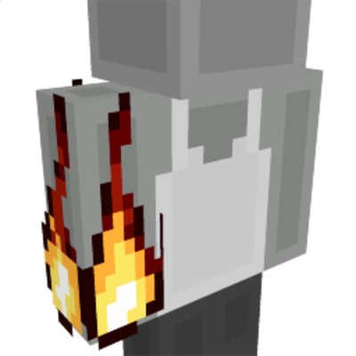 Flame Fist Right on the Minecraft Marketplace by The World Foundry Flame Fist Right on the Minecraft Marketplace by The World Foundry