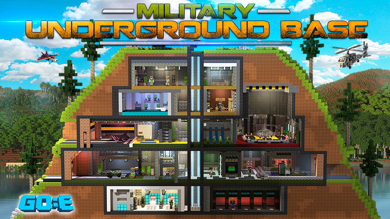 Military Underground Base Key Art