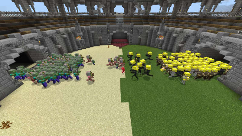 Monster Battle Arena In Minecraft Marketplace Minecraft