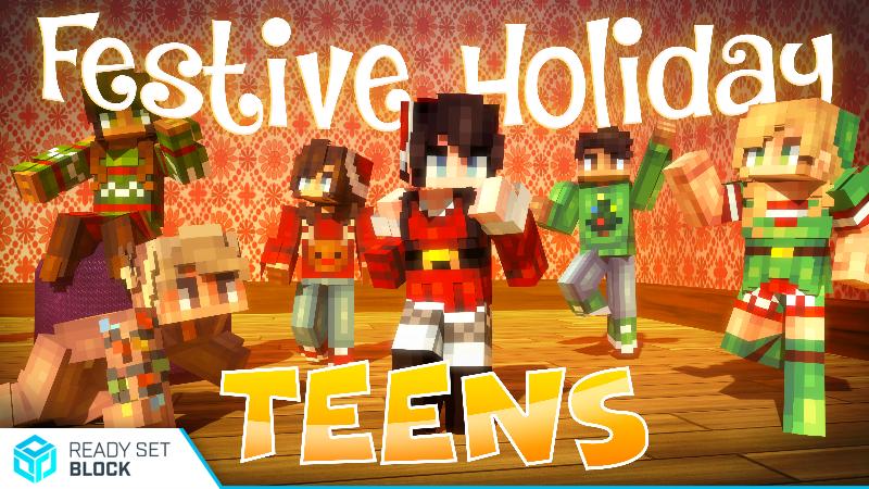 Festive Holiday Teens Key Art