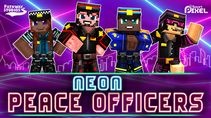 Neon Peace Officers Key Art