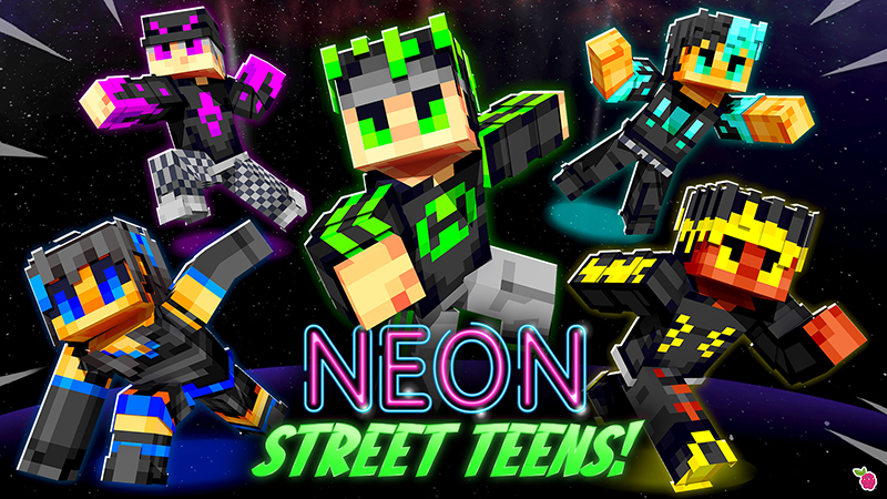 Neon Street Teens! Key Art