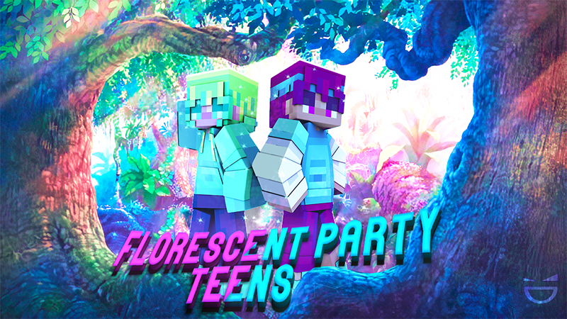 Florescent Party Teens Key Art