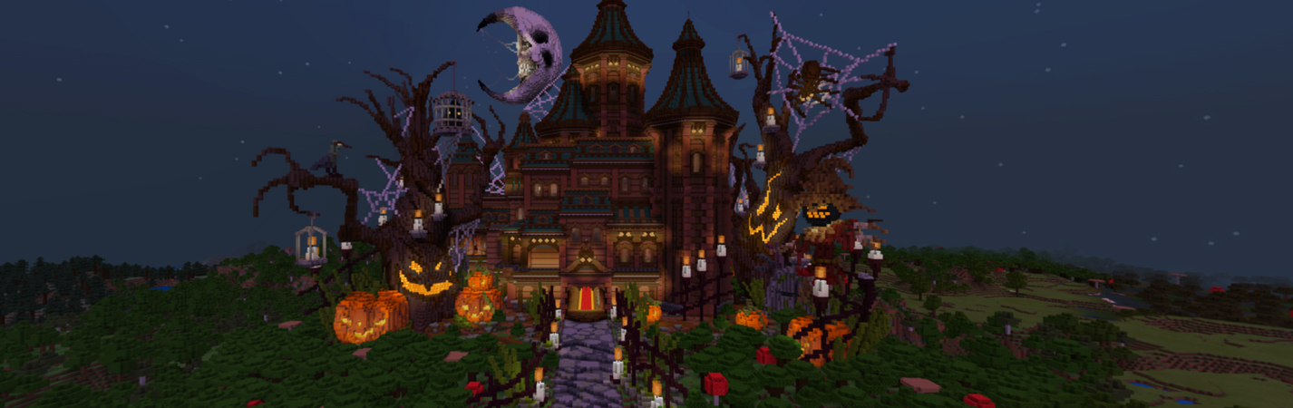 Haunted Giant House Panorama