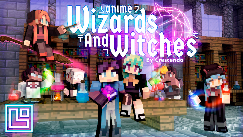 Anime Wizards and Witches Key Art