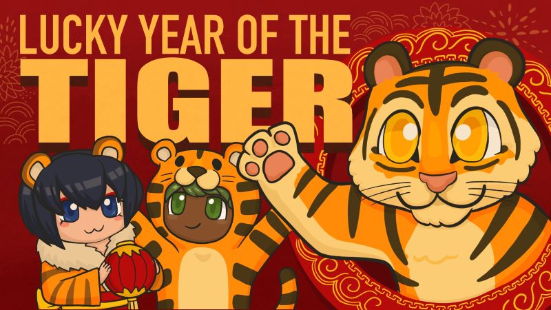 Lucky Year Of The Tiger Key Art