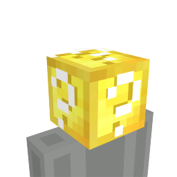 Gold Lucky Block Head Key Art