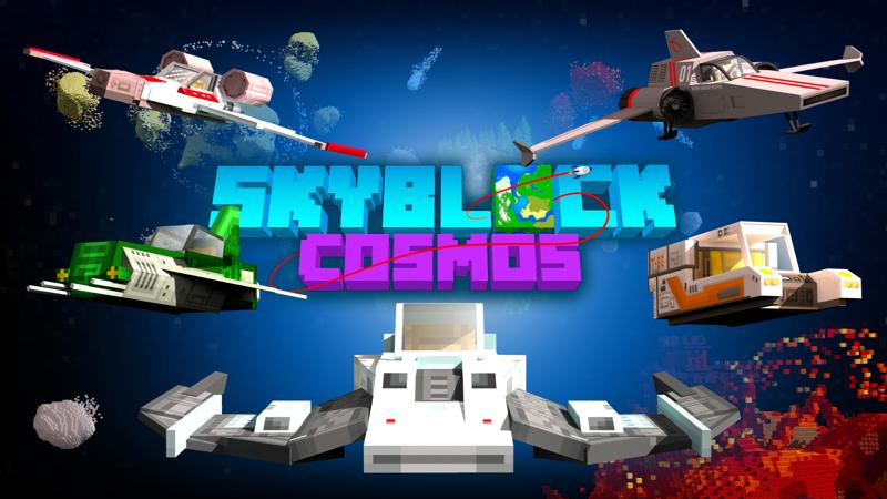 Skyblock Cosmos Key Art