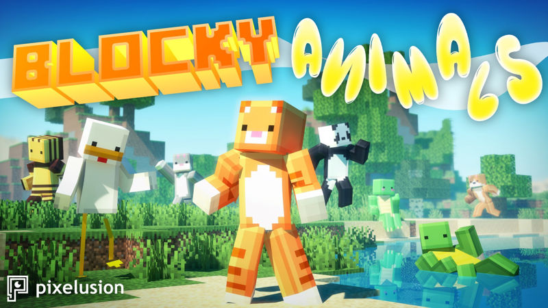 Blocky Animals in Minecraft Marketplace Minecraft