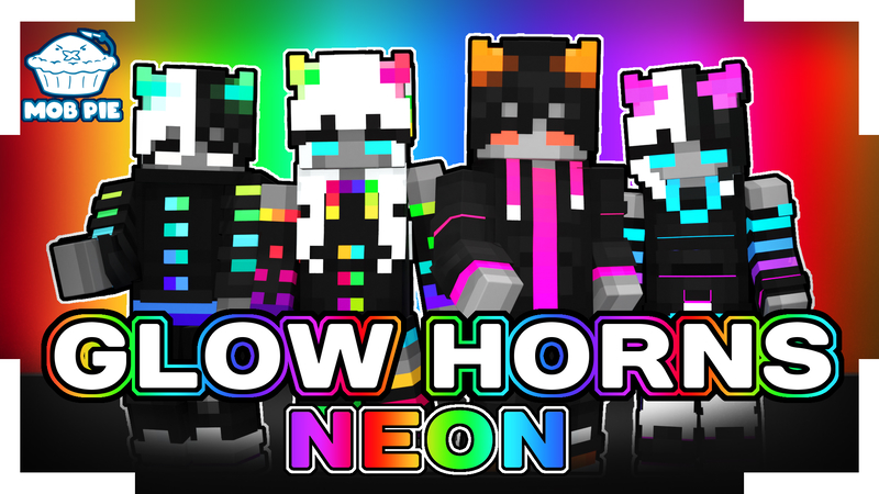 Glow Horns: Neon Key Art