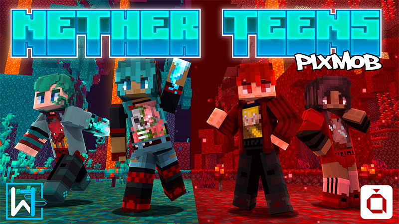 Pixmob Nether Teens Key Art