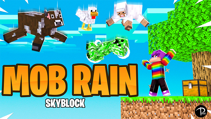 Skyblock Mob Rain In Minecraft Marketplace Minecraft