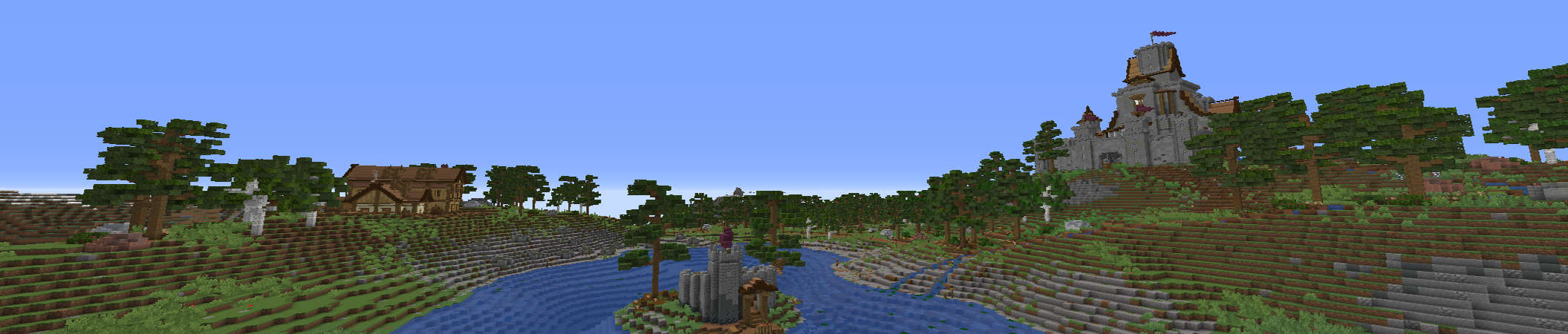 High Valley Castle Panorama