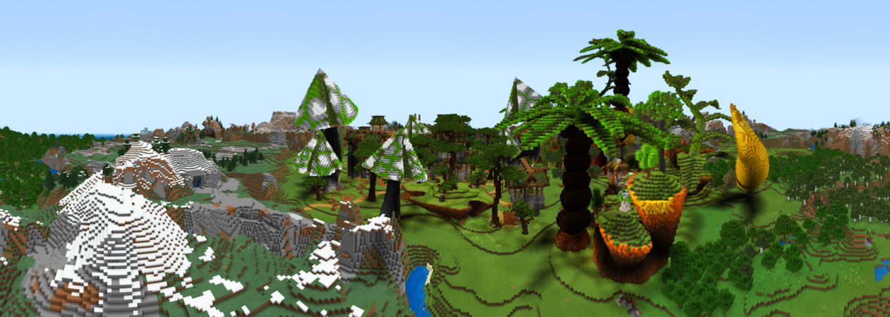 Jungle Village Panorama