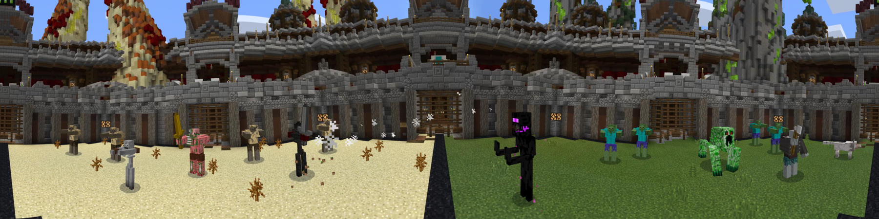 Mutant Battle Arena In Minecraft Marketplace Minecraft