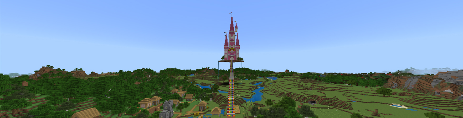 Princess Sky Castle Panorama