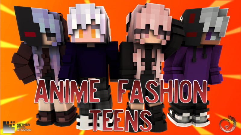 Anime Fashion Teens Key Art