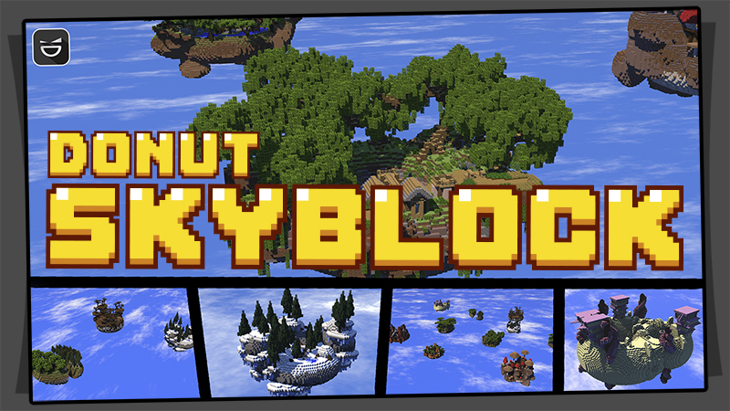 Donut Skyblock Key Art