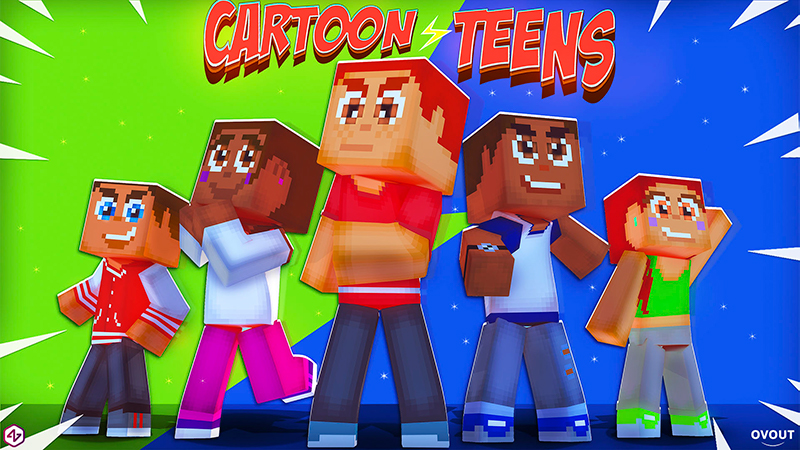 Cartoon Teens Key Art