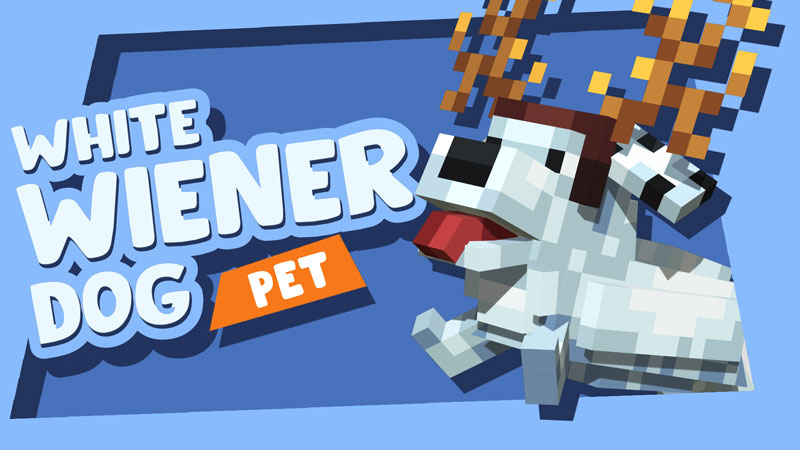 White Wiener Dog Key Art