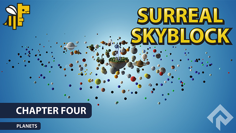 Surreal Skyblock Chapter 4 Key Art