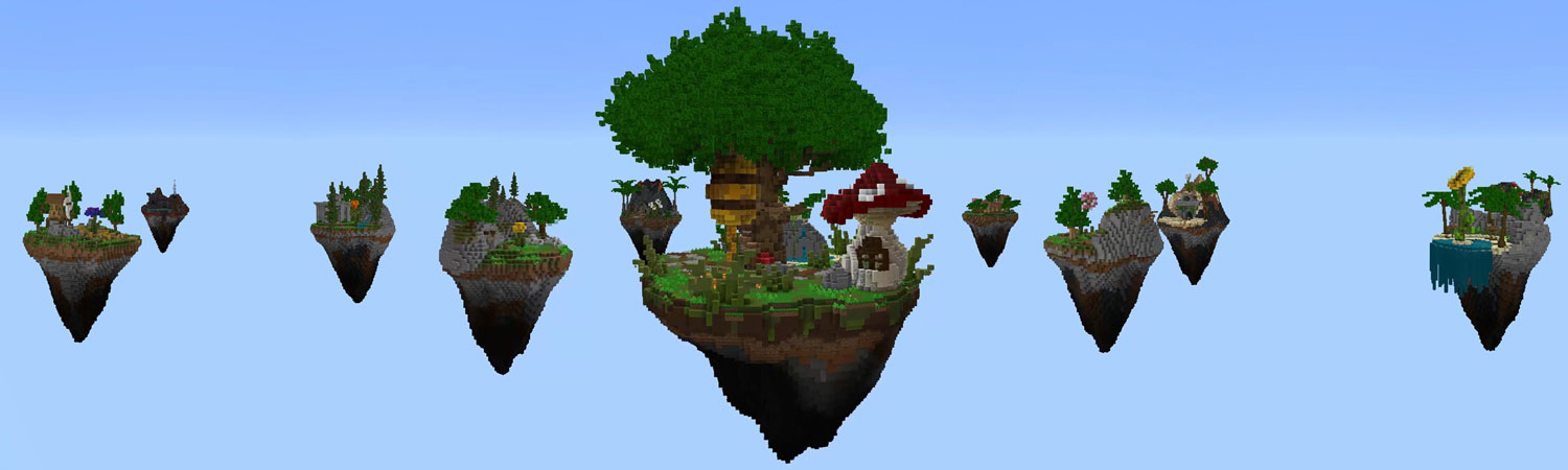 Hive Colony Skyblock Panorama