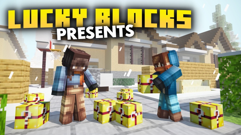 Lucky Blocks Presents Key Art