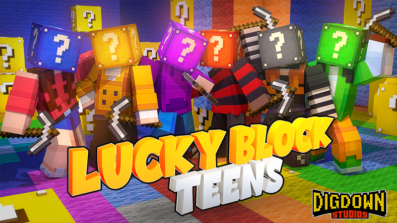 Lucky Block Teens Key Art