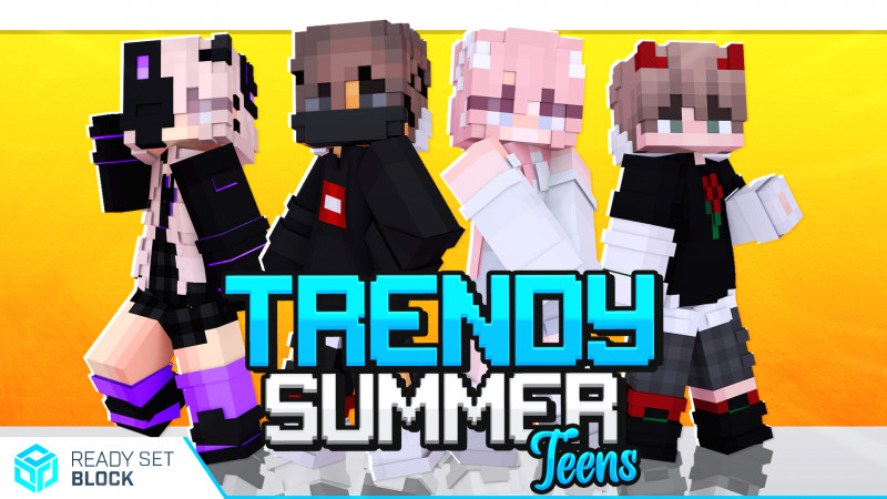 Trendy Summer Teens Key Art