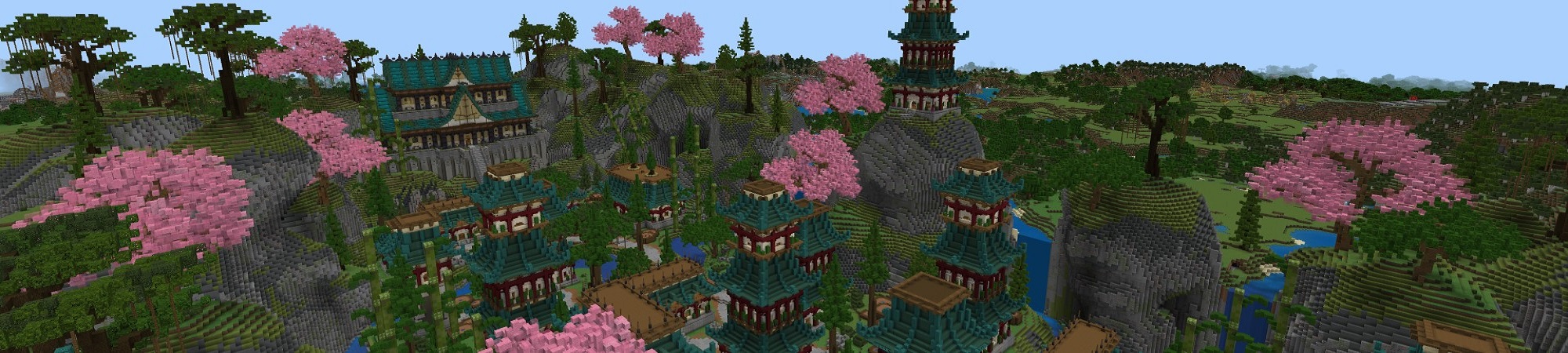 Ninja Town Panorama