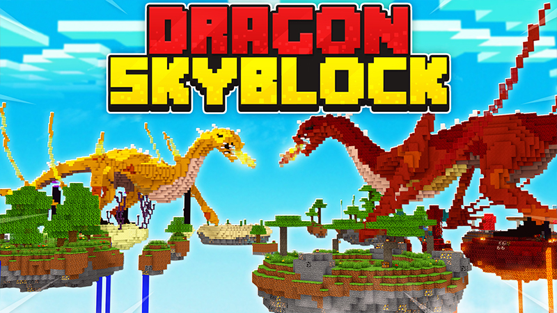 Dragon Skyblock Key Art