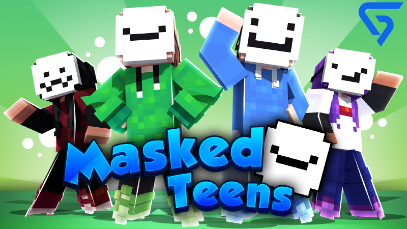 Masked Teens Key Art