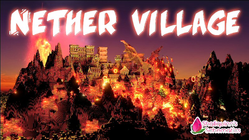 Nether Village Key Art