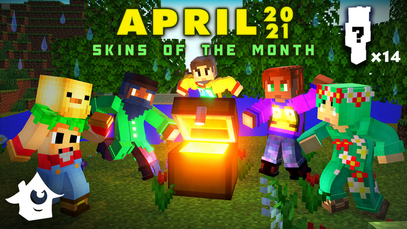 Skins of the Month - April Key Art