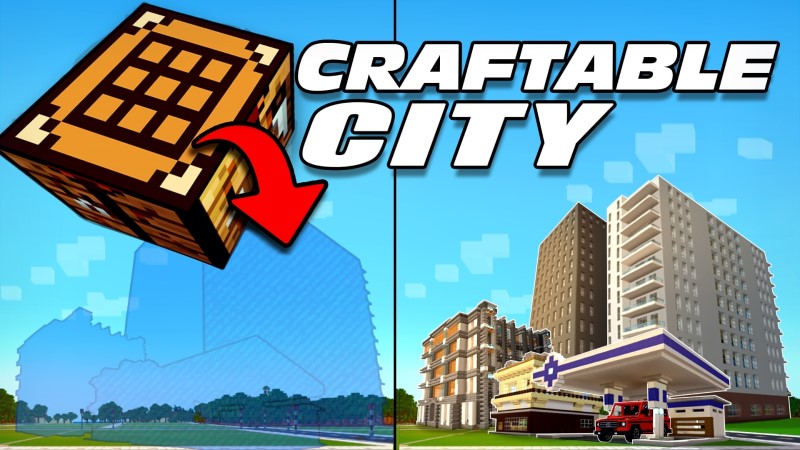 Craftable City In Minecraft Marketplace Minecraft