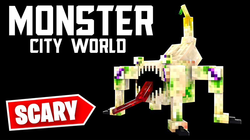 Monster City World Key Art