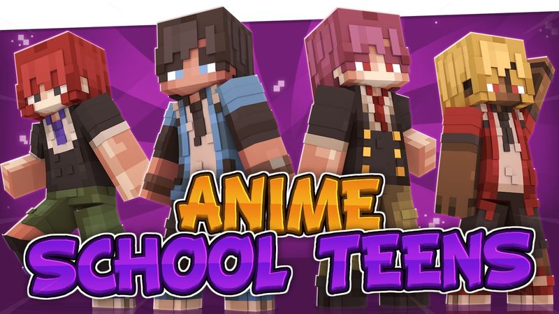 Anime School Teens Key Art