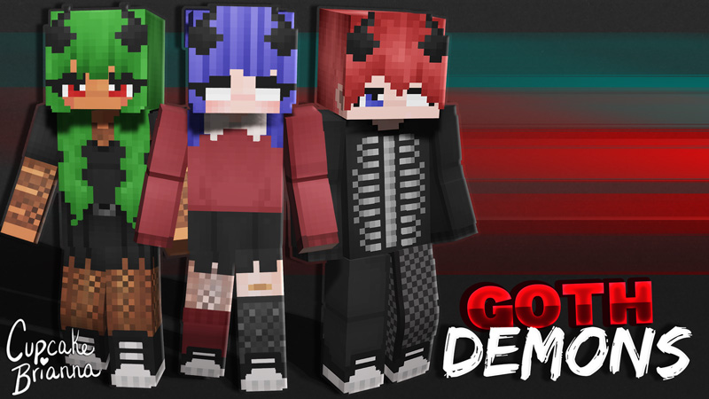 Goth Demons HD Skin Pack Key Art