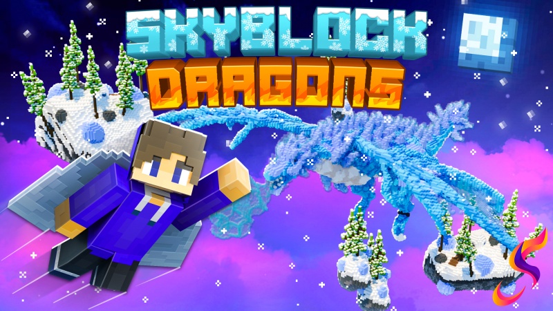 Skyblock Dragons Key Art