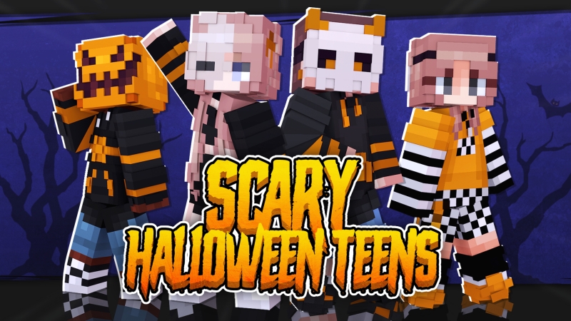 Scary Halloween Teens Key Art