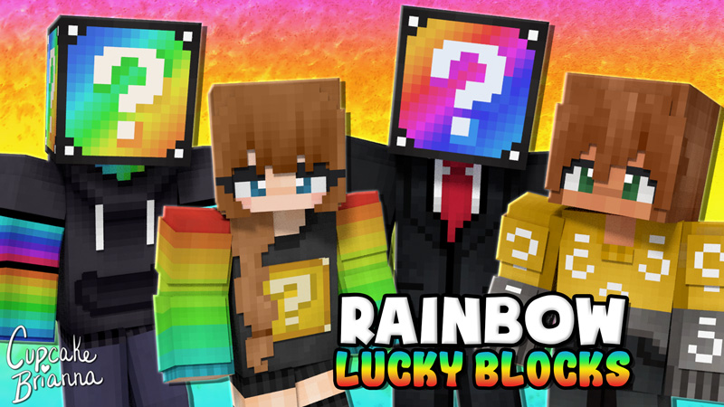 Rainbow Lucky Blocks HD Key Art