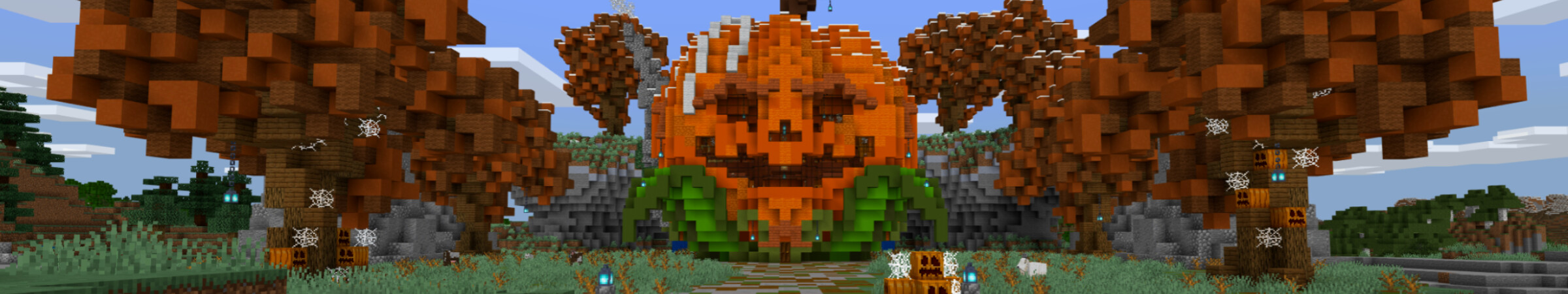 Cute Home Pumpkin Panorama