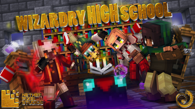 Wizardry High School Key Art