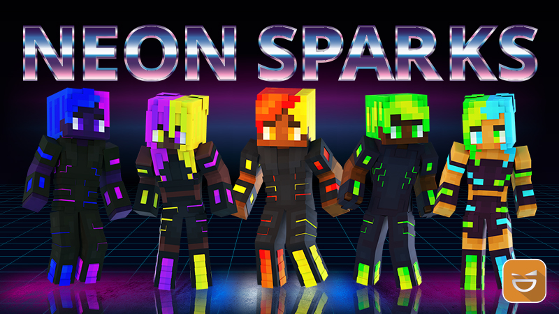 Neon Sparks Key Art