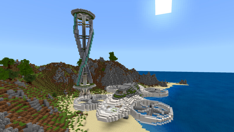 Solarpunk House  Minecraft Build 