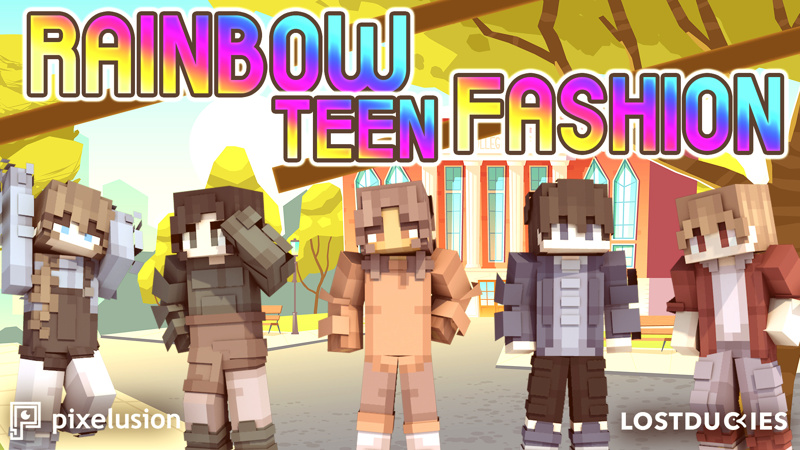 Rainbow Teen Fashion Key Art