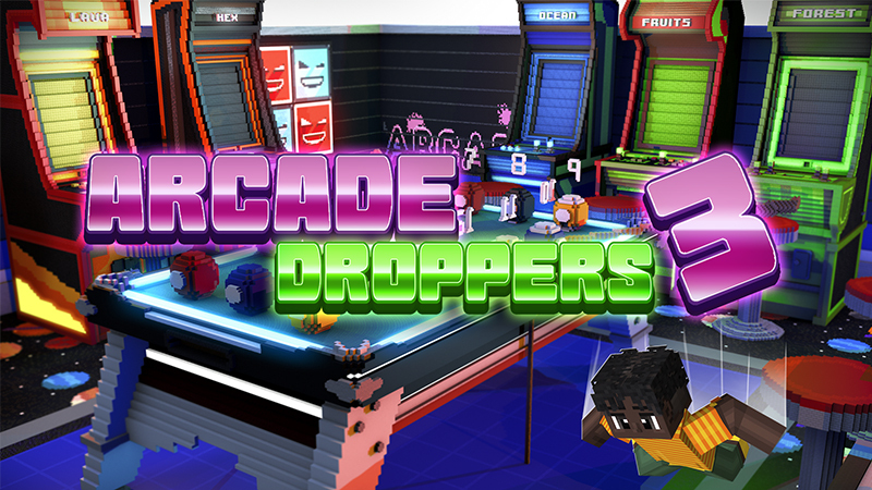 Arcade Droppers 3 Key Art